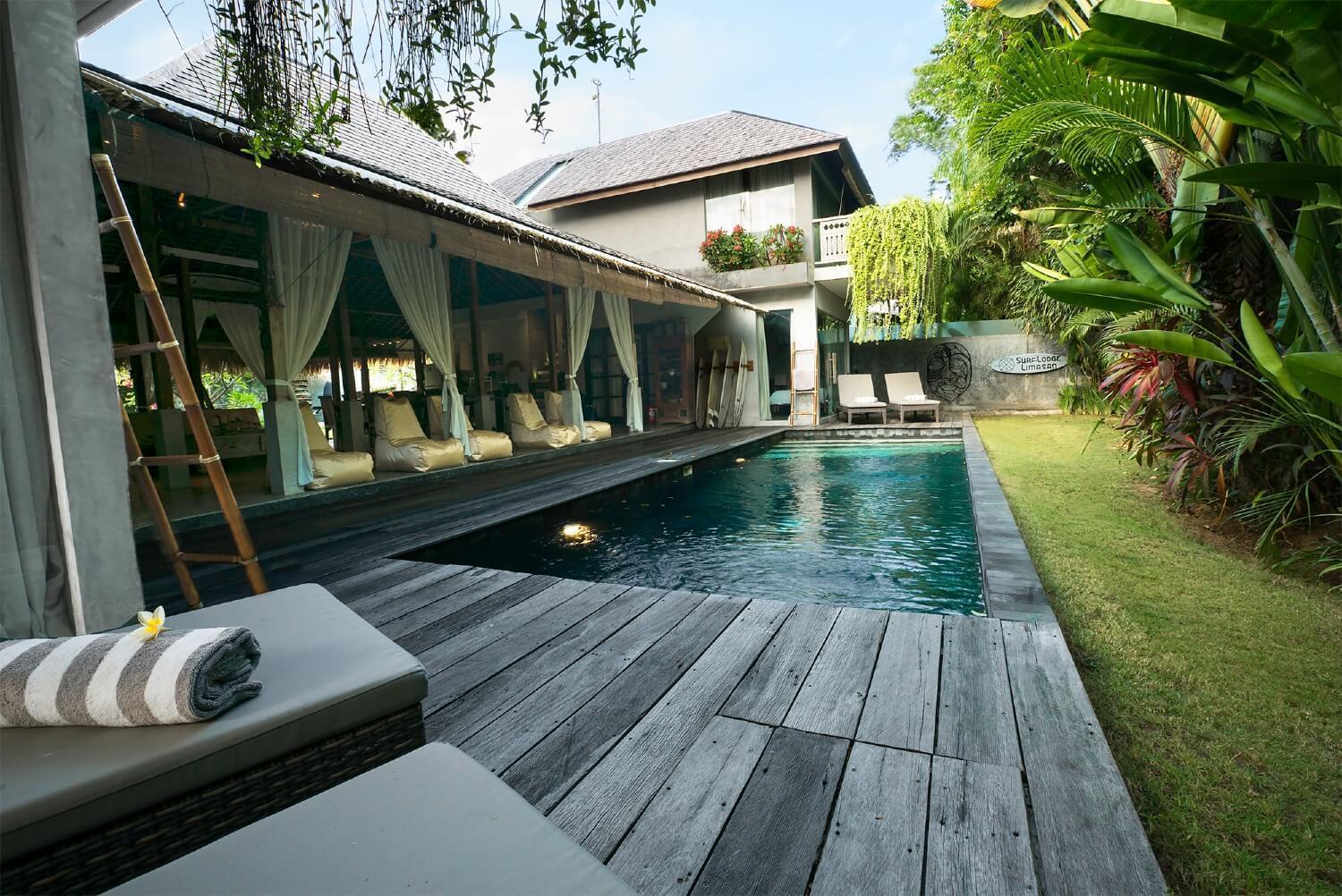 Surflodge Limasan Bali Kerobokan Exteriör bild